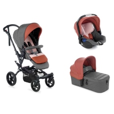 Passeggino Trio Jan Trio Crosswalk R Micro Koos iSize collezione 2019 Boho Pink
