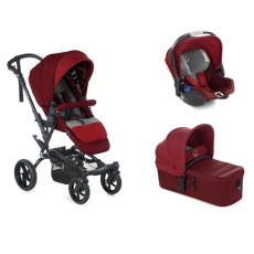 Passeggino Trio Jan Trio Crosswalk R Micro Koos iSize collezione 2019 Red Being