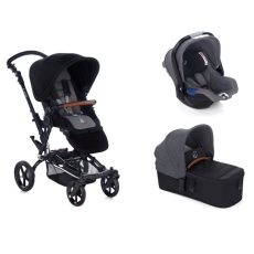 Passeggino Trio Jan Trio Epic Micro Koos iSize collezione 2019 Jet Black