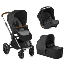 Passeggino Trio Jan Trio Kawai Micro BB Koos iSize R1 collezione 2022 Cold Black