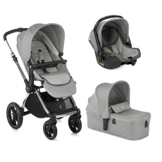 Passeggino Trio Jan Trio Kawai Micro BB Koos iSize R1 collezione 2022 Dim Grey