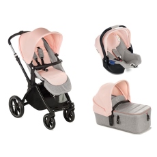 Passeggino Trio Jan Trio Kawai Micro Koos iSize R1 collezione 2020 Powder