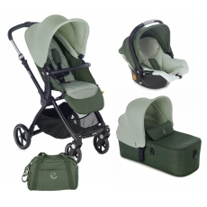 Passeggino Trio Jan Trio Kendo Micro Koos iSize collezione 2021 Forest Green