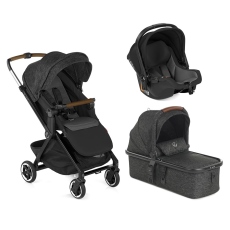 Passeggino Trio Jan Trio Newel Micro Pro Koos i-Size R1 collezione 2022 Cold Black