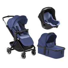 Passeggino Trio Jan Trio Newel Micro Pro Koos i-Size R1 collezione 2022 Lazuli Blue