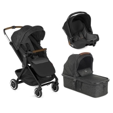 Passeggino Trio Jan Trio Newel Micro Pro Koos i-Size R1 collezione 2023 Cold Black