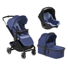 Passeggino Trio Jan Trio Newel Micro Pro Koos i-Size R1 collezione 2023 Lazuli Blue