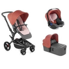 Passeggino Trio Jan Trio Rider Micro Koos iSize collezione 2019 Boho Pink