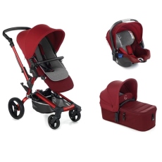 Passeggino Trio Jan Trio Rider Micro Koos iSize collezione 2019 Red Being