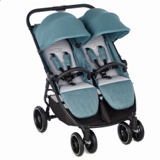 Passeggino Gemellare Jan Twinlink collezione 2021 Mild Blue