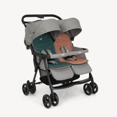 Passeggino Gemellare Joie Aire Twin collezione 2025 Pebble