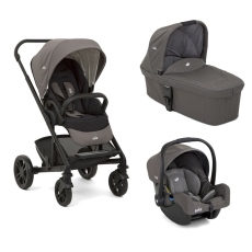 Passeggino Trio Joie Chrome Trio collezione 2021 Foggy Grey