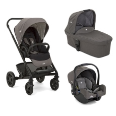 Passeggino Trio Joie Chrome Trio collezione 2023 Foggy Grey