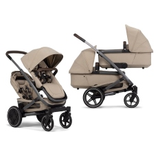 Passeggino Duo Joolz Geo3 Twin collezione 2023 Timeless Taupe