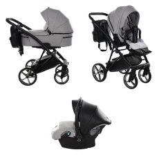 Passeggino Trio Junama Air collezione 2023 Light Grey