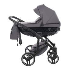 Passeggino Trio Junama Diamond Basic collezione 2022 Grigio