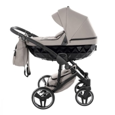 Passeggino Trio Junama Diamond Basic collezione 2022 Tortora