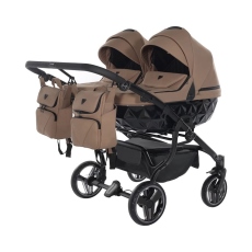 Passeggino Gemellare Junama Diamond Basic Gemellare collezione 2024 Beige