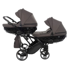 Passeggino Gemellare Junama Diamond Basic Slim Gemellare collezione 2022 Grigio