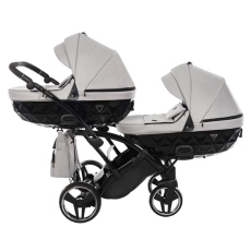 Passeggino Gemellare Junama Diamond Basic Slim Gemellare collezione 2023 Light Grey