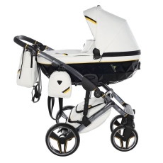 Passeggino Trio Junama Diamond Sport collezione 2022 White Black Giallo