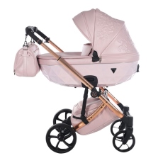 Passeggino Trio Junama Tailor collezione 2024 Pink Rosegold
