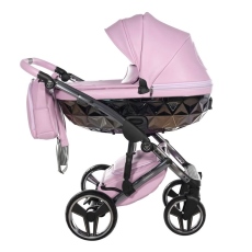 Passeggino Trio Junama Hand Craft collezione 2024 Violet Silver