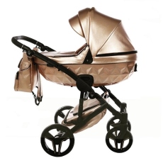 Passeggino Trio Junama S-Class collezione 2022 Nero Champagne