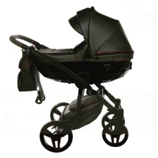 Passeggino Trio Junama S-Class collezione 2022 Nero Rosso