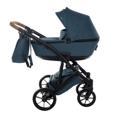 Passeggino Trio Junama Space collezione 2022 Light Blue