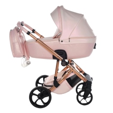 Passeggino Trio Junama Termo Pearl collezione 2024 Pink Rosegold