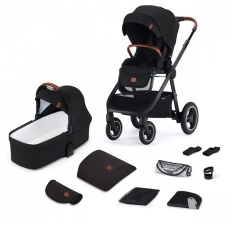 Passeggino Duo Kinderkraft Everyday 2 in 1 collezione 2023 Nero