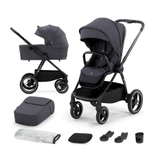 Passeggino Duo Kinderkraft Nea 2 in 1 collezione 2023 Grigio Scuro