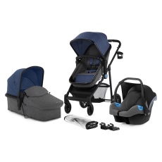 Passeggino Trio Kinderkraft Trio Juli collezione 2022 Blu