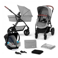 Passeggino Trio Kinderkraft Trio Moov CT collezione 2023 Grigio