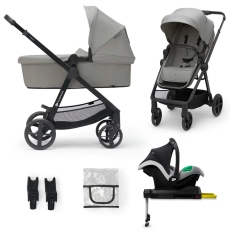 Passeggino Trio Kinderkraft Trio Newly collezione 2024 Grigio