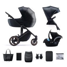 Passeggino Trio Kinderkraft Trio Prime 2 collezione 2023 Venezian Black