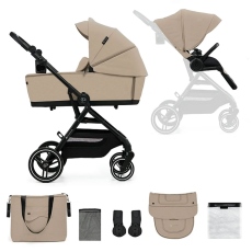 Passeggino Duo Kinderkraft Yoxi 2in1 collezione 2024 Sand Beige