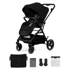 Passeggino Quattro Ruote Kinderkraft Yoxi collezione 2024 Pure Black