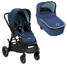 Passeggino Duo Maxi-Cosi Duo Adorra2 con Oria collezione 2021 Essential Blue