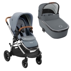 Passeggino Duo Maxi-Cosi Duo Adorra2 con Oria collezione 2021 Essential Grey