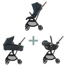 Passeggino Trio Maxi-Cosi Trio Leona collezione 2021 Essential Graphite