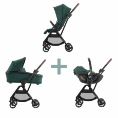 Passeggino Trio Maxi-Cosi Trio Leona collezione 2021 Essential Green
