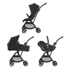 Passeggino Trio Maxi-Cosi Trio Leona collezione 2022 Essential Black