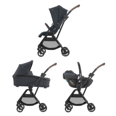 Passeggino Trio Maxi-Cosi Trio Leona collezione 2022 Essential Graphite