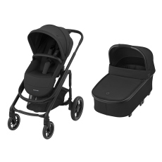 Passeggino Duo Maxi-Cosi Plaza Plus collezione 2022 Essential Black