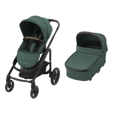 Passeggino Duo Maxi-Cosi Plaza Plus collezione 2022 Essential Green