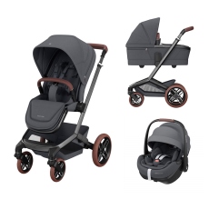 Passeggino Trio Maxi-Cosi Trio Fame collezione 2025 Twillic Graphite