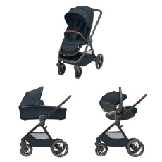 Passeggino Trio Maxi-Cosi Trio Oxford collezione 2024 Essential Graphite