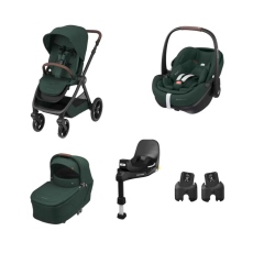 Passeggino Trio Maxi-Cosi Trio Oxford Plus collezione 2025 Twillic Green